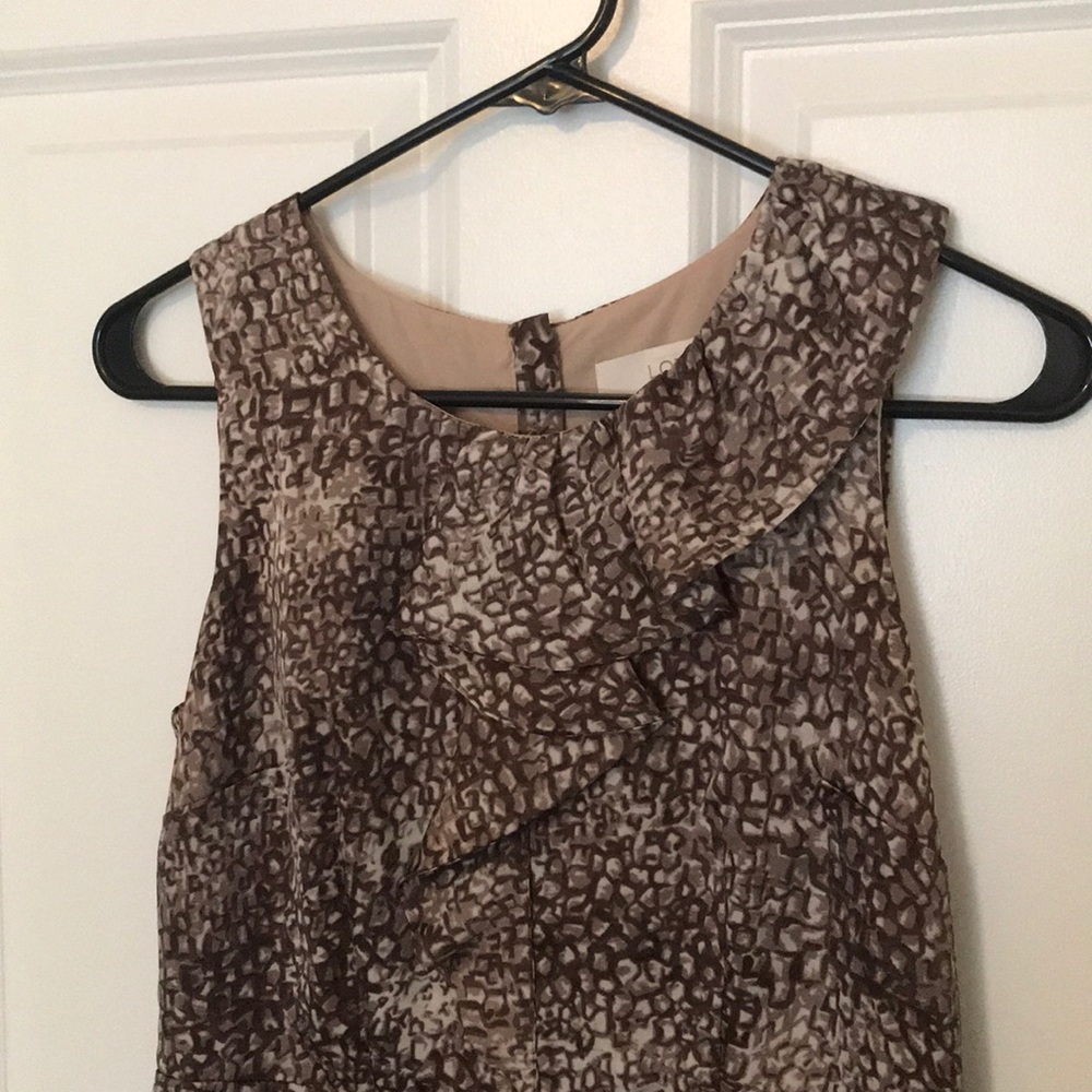 LOFT patterned dress
